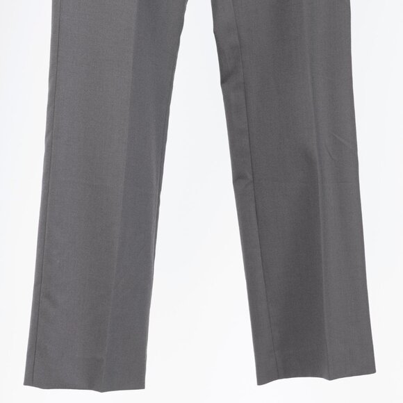 Brunello Cucinelli Grey Wool Double-Button-Fly Trousers - Picture 6 of 12